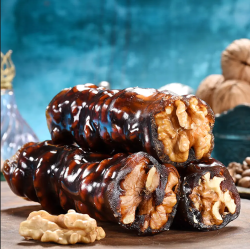 Sucuk Cevizli Ev Yapımı Üzüm-Dut Pekmezli Bol Cevizli  1 Kg