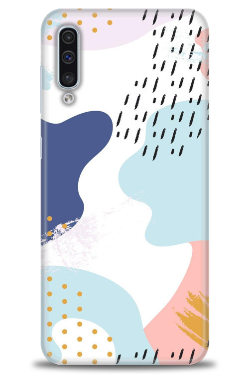 Samsung Galaxy A30S Kılıf HD Baskılı Kılıf - Renkler Renkler