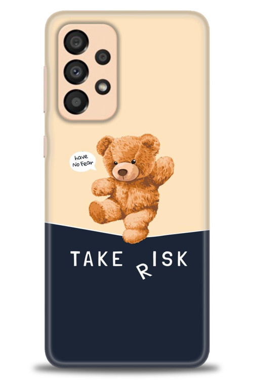 Samsung Galaxy A33 5G Kılıf HD Baskılı Kılıf - Take Risk