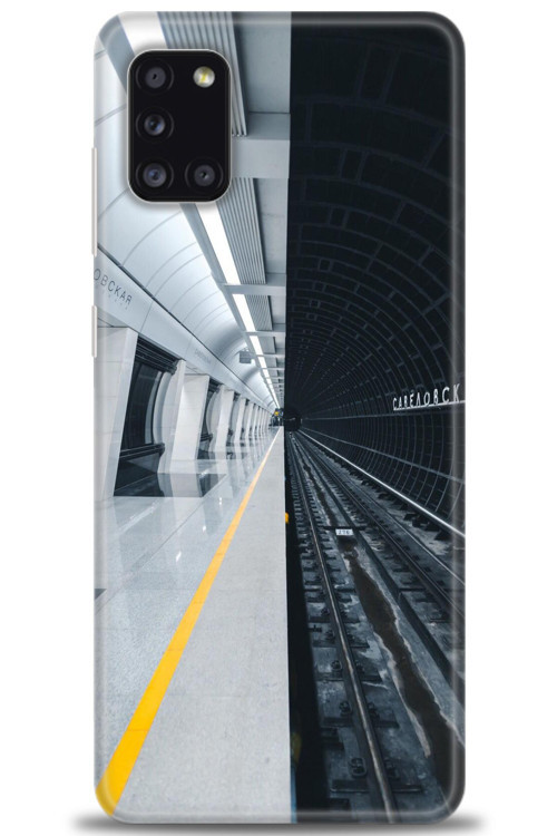 Samsung Galaxy A31 Kılıf HD Baskılı Kılıf - Metro Station