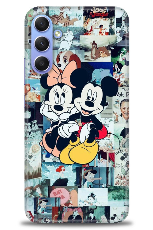 Samsung Galaxy A34 Kılıf HD Baskılı Kılıf - Cartoons