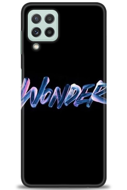 Samsung Galaxy A22 Kılıf HD Baskılı Kılıf - Wonder