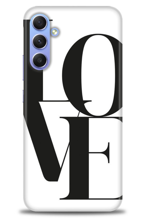 Samsung Galaxy A24 Kılıf HD Baskılı Kılıf - Love