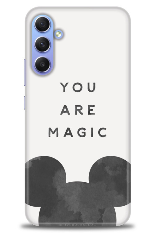 Samsung Galaxy A34 Kılıf HD Baskılı Kılıf - You Are Magic