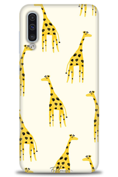 Samsung Galaxy A30S Kılıf HD Baskılı Kılıf - Zürafa