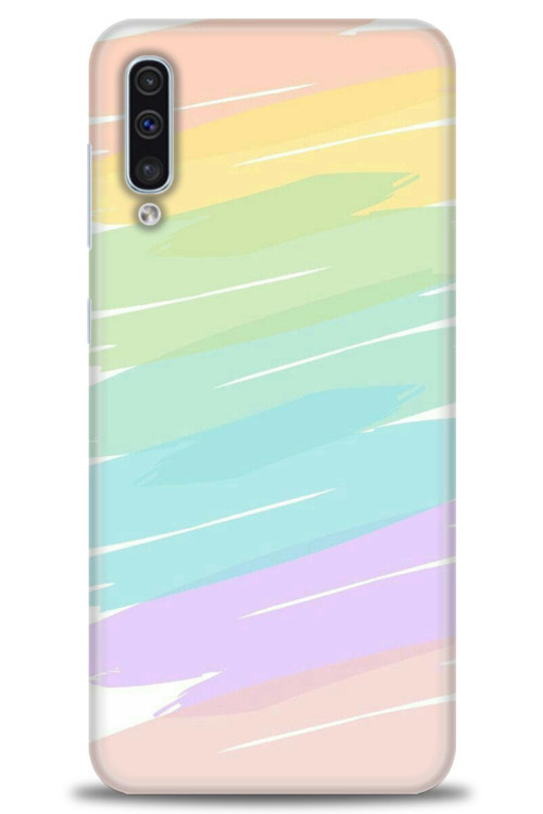 Samsung Galaxy A50S Kılıf HD Baskılı Kılıf - Renk Paleti