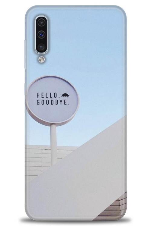 Samsung Galaxy A50S Kılıf HD Baskılı Kılıf - Hello GoodBye