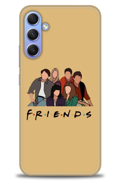Samsung Galaxy A24 Kılıf HD Baskılı Kılıf - Friends