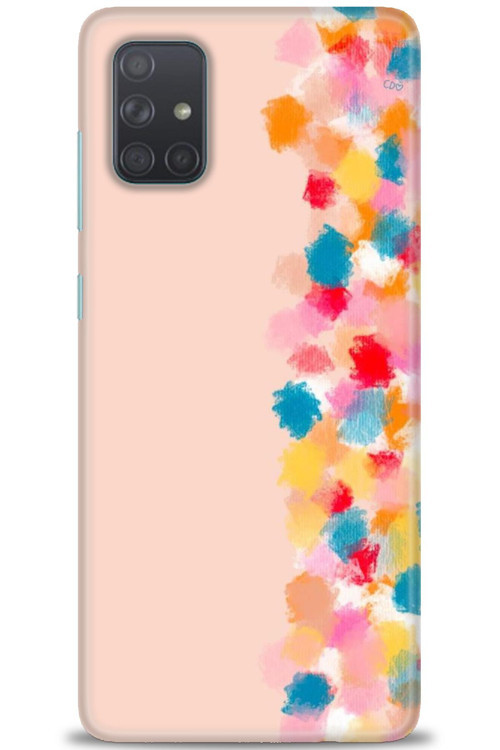 Samsung Galaxy A51 Kılıf HD Baskılı Kılıf - Parça Tuval