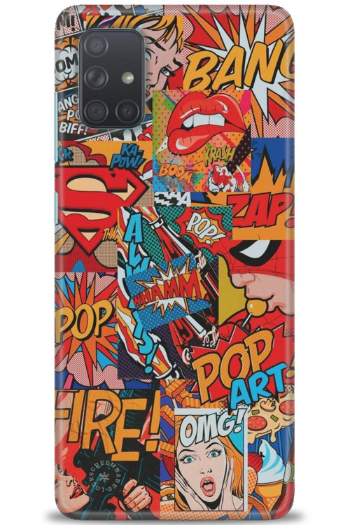 Samsung Galaxy A51 Kılıf HD Baskılı Kılıf - Cartoons