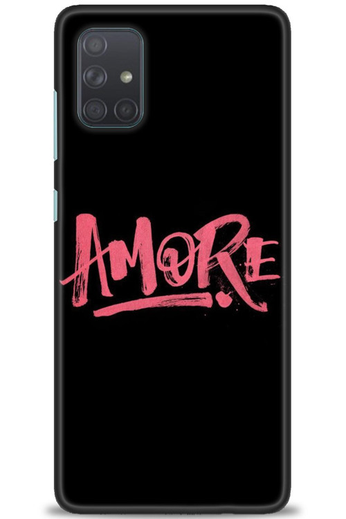 Samsung Galaxy A51 Kılıf HD Baskılı Kılıf - Amore