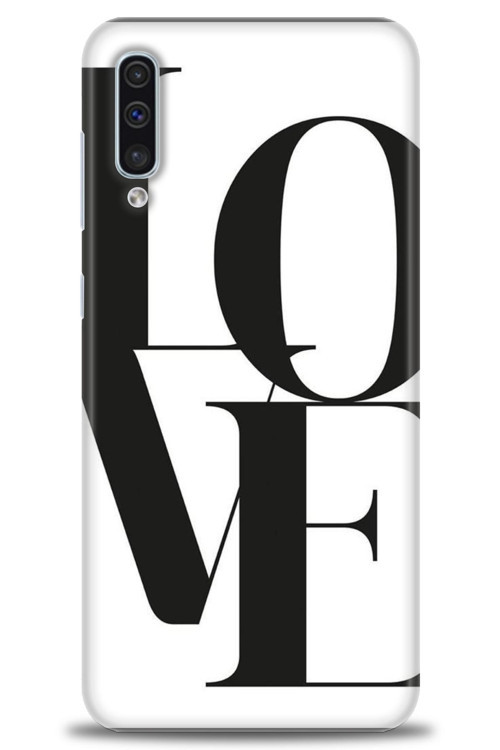 Samsung Galaxy A30S Kılıf HD Baskılı Kılıf - Love
