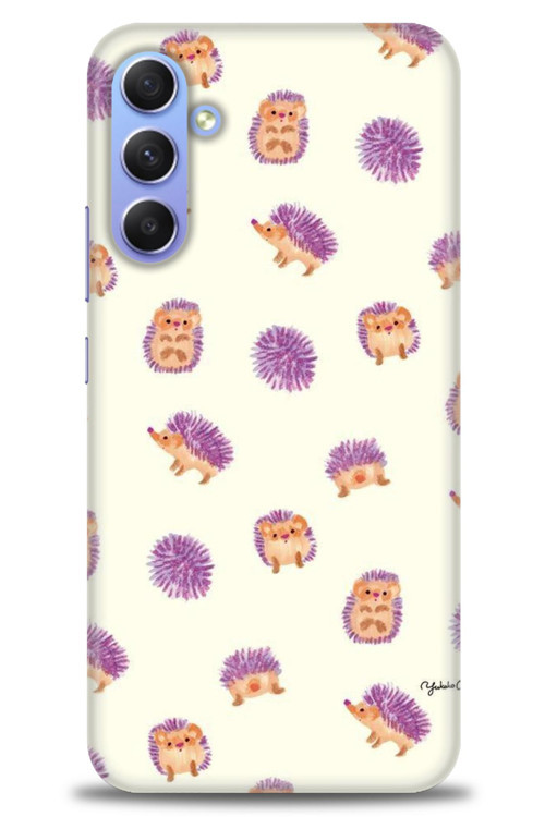 Samsung Galaxy A34 Kılıf HD Baskılı Kılıf - Minik Kirpiler