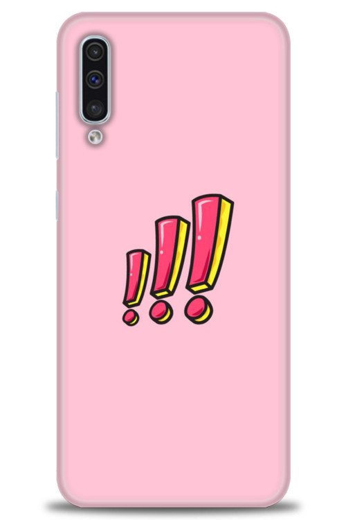 Samsung Galaxy A30S Kılıf HD Baskılı Kılıf - Ünlem