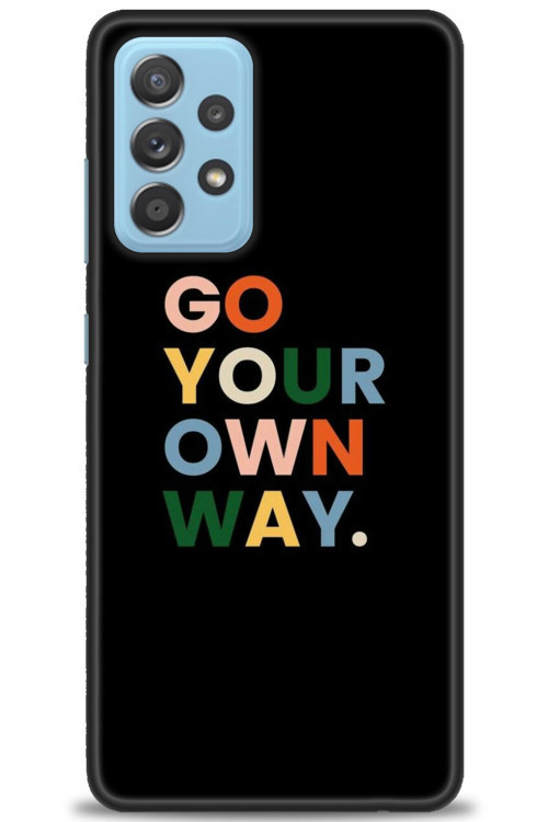 Samsung Galaxy A52 Kılıf HD Baskılı Kılıf - Go Your