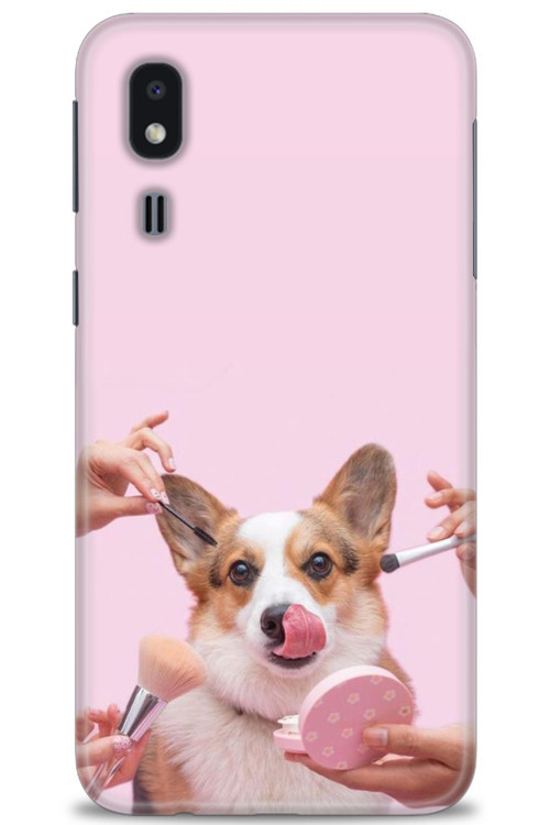 Samsung Galaxy A2 Core Kılıf HD Baskılı Kılıf - Sevimli Köpek