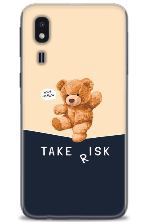 Samsung Galaxy A2 Core Kılıf HD Baskılı Kılıf - Take Risk