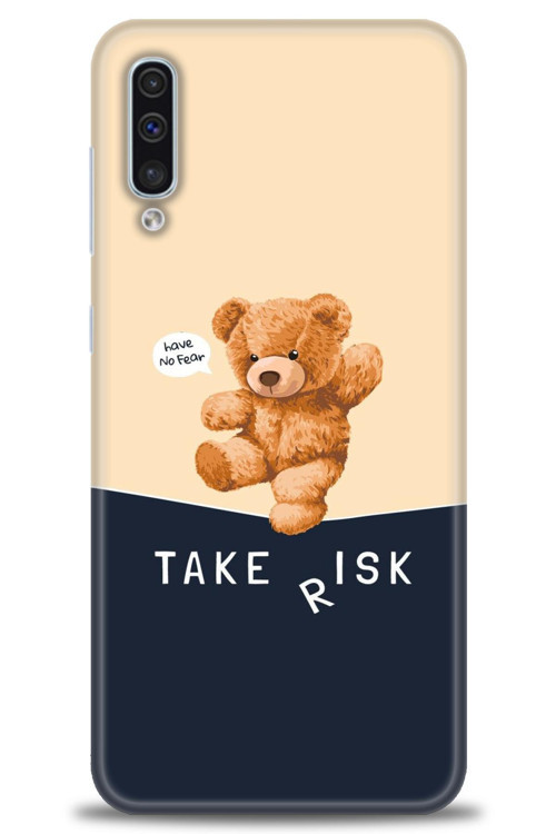 Samsung Galaxy A50 Kılıf HD Baskılı Kılıf - Take Risk