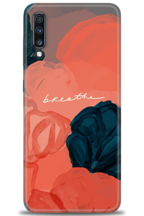 Samsung Galaxy A70 Kılıf HD Baskılı Kılıf - Breathe