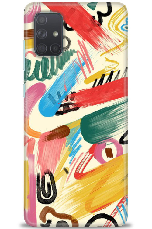 Samsung Galaxy A71 Kılıf HD Baskılı Kılıf - Sanat