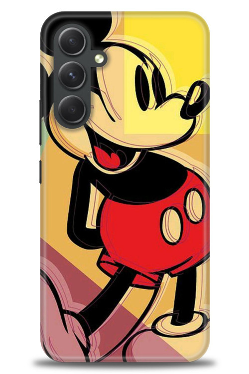 Samsung Galaxy A54 Kılıf HD Baskılı Kılıf - Mickey Mousee