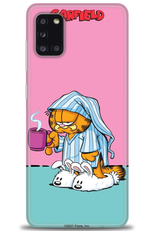Samsung Galaxy A31 Kılıf HD Baskılı Kılıf - Garfield