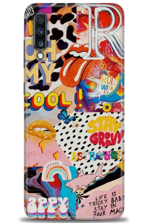 Samsung Galaxy A70 Kılıf HD Baskılı Kılıf - Oh My Cool