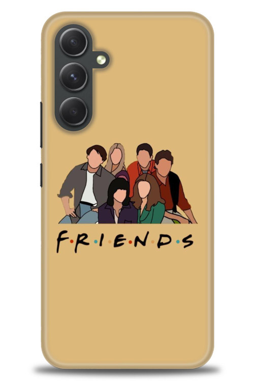 Samsung Galaxy A54 Kılıf HD Baskılı Kılıf - Friends