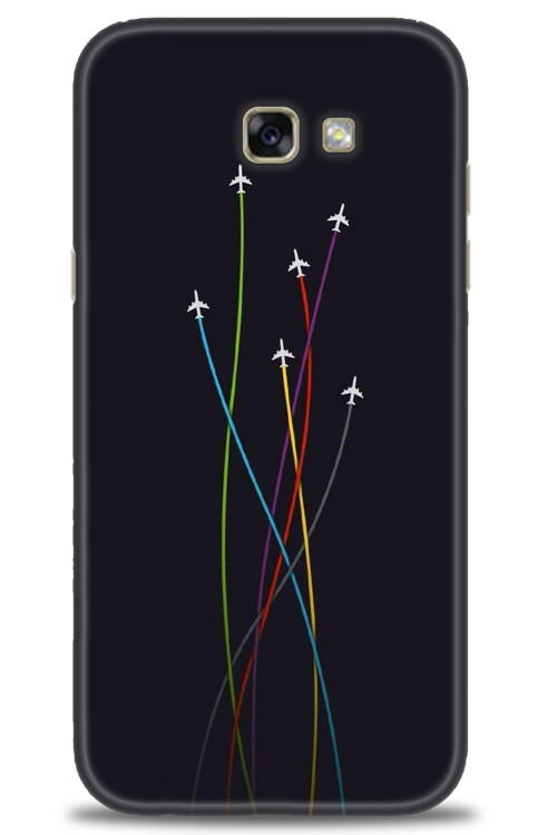Samsung Galaxy A7 2017 / A720 Kılıf HD Baskılı Kılıf - Uçaklar