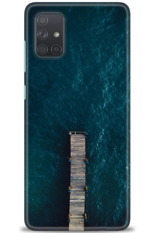 Samsung Galaxy A71 Kılıf HD Baskılı Kılıf - İskele