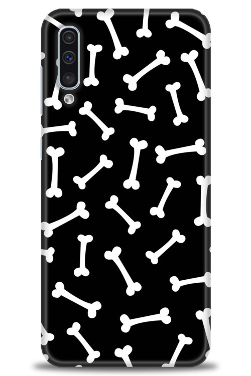 Samsung Galaxy A50 Kılıf HD Baskılı Kılıf - Kemikler