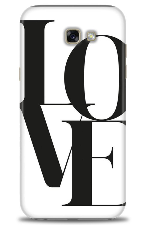 Samsung Galaxy A7 2017 / A720 Kılıf HD Baskılı Kılıf - Love