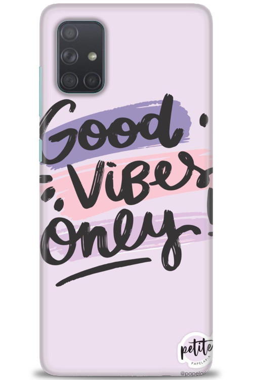 Samsung Galaxy A51 Kılıf HD Baskılı Kılıf - Good Vibes