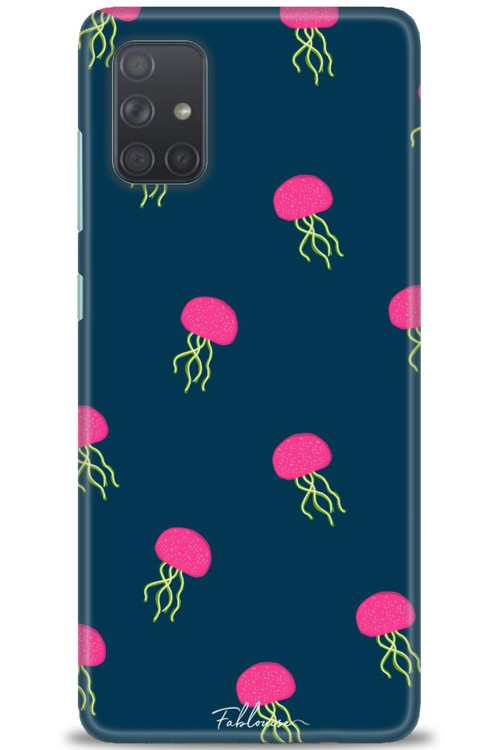 Samsung Galaxy A51 Kılıf HD Baskılı Kılıf - Ahtapotlar