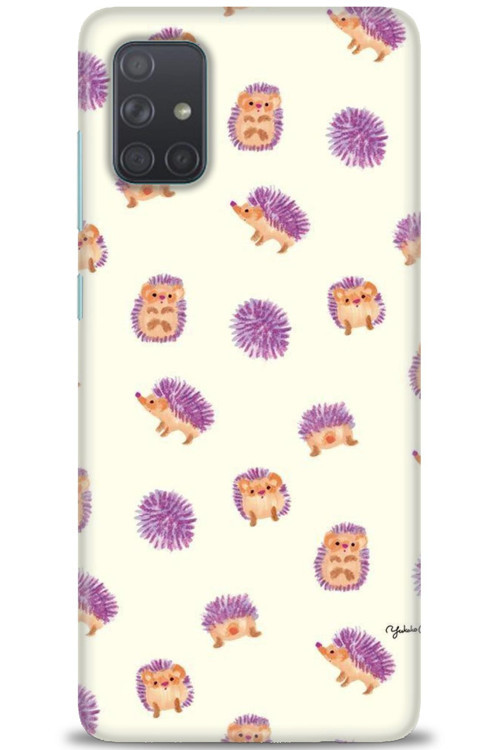 Samsung Galaxy A71 Kılıf HD Baskılı Kılıf - Minik Kirpiler