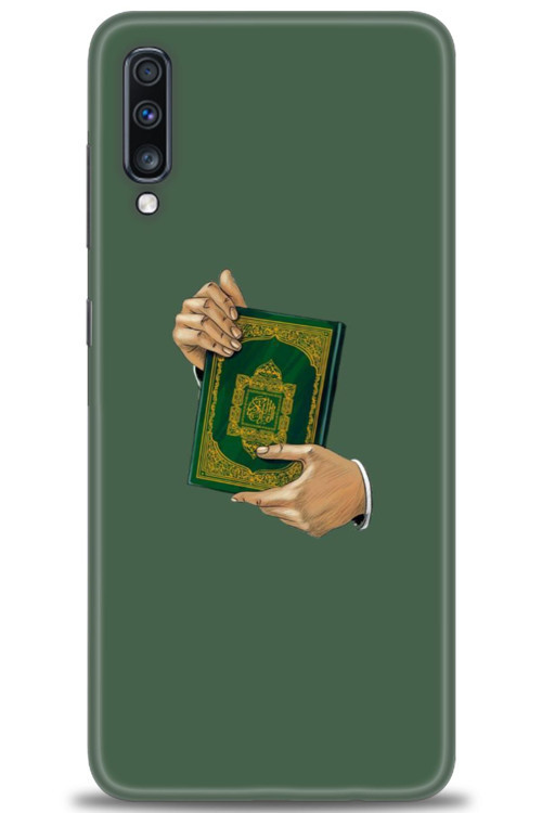 Samsung Galaxy A70 Kılıf HD Baskılı Kılıf - Warning