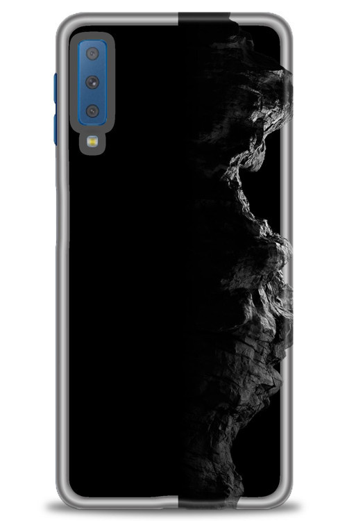 Samsung Galaxy A7 2018 Kılıf HD Baskılı Kılıf - Dağ