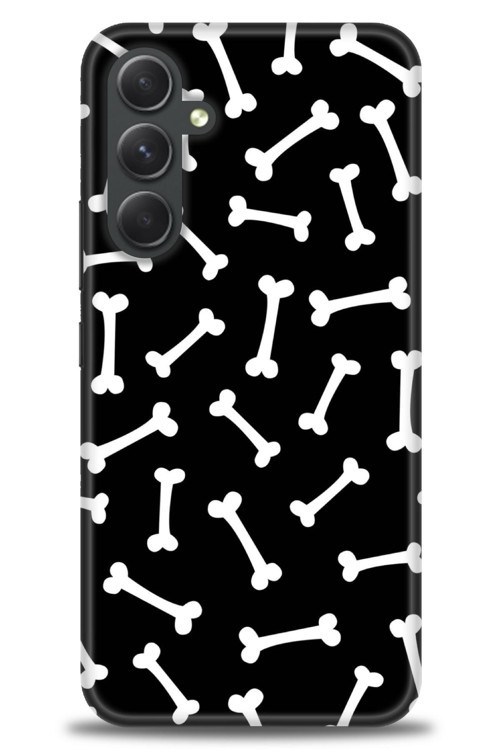 Samsung Galaxy A54 Kılıf HD Baskılı Kılıf - Kemikler