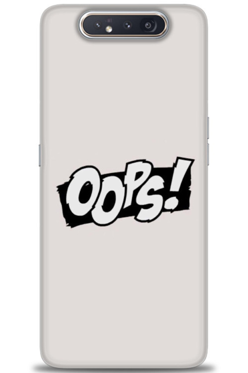 Samsung Galaxy A80 Kılıf HD Baskılı Kılıf - Oops!