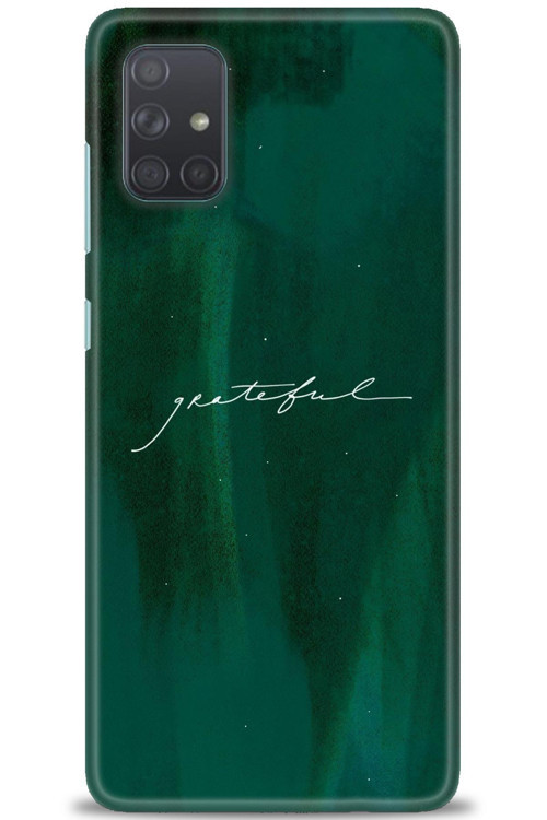 Samsung Galaxy A71 Kılıf HD Baskılı Kılıf - Grateful