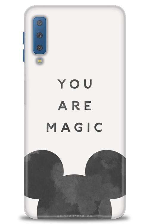 Samsung Galaxy A7 2018 Kılıf HD Baskılı Kılıf - You Are Magic