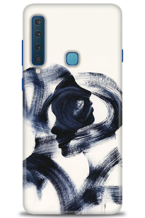 Samsung Galaxy A9 2018 Kılıf HD Baskılı Kılıf - Adam ve Kadın