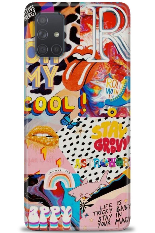 Samsung Galaxy A71 Kılıf HD Baskılı Kılıf - Oh My Cool