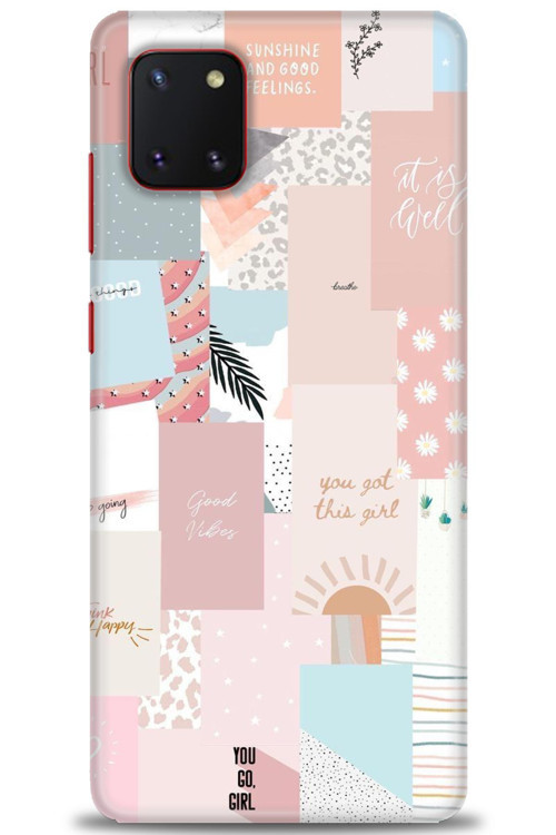 Samsung Galaxy A81 / Note 10 Lite Kılıf HD Baskılı Kılıf - Girl