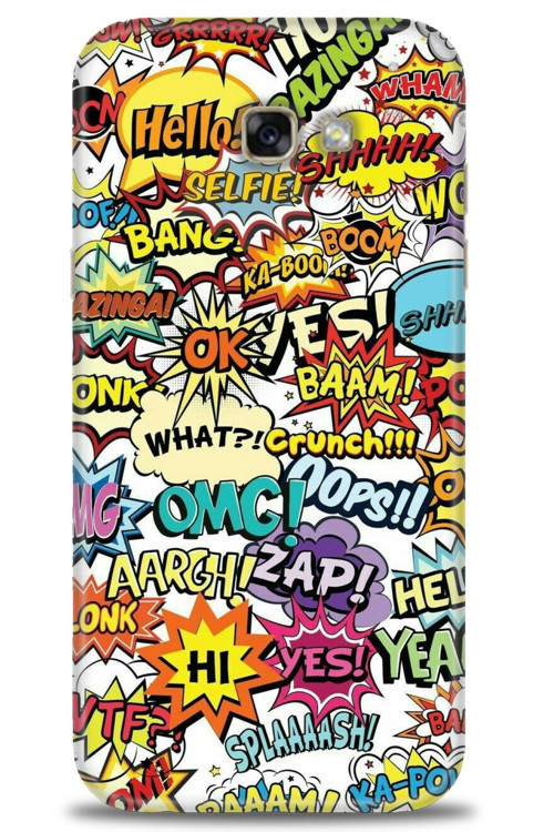 Samsung Galaxy A7 2017 / A720 Kılıf HD Baskılı Kılıf - Bang