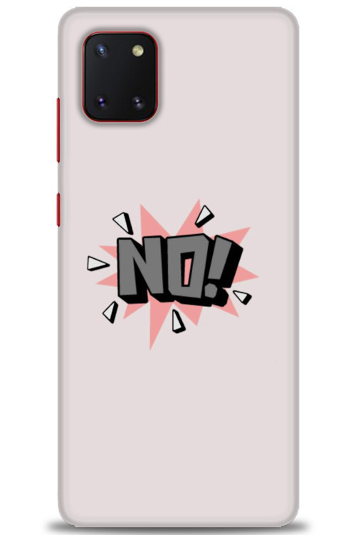 Samsung Galaxy A81 / Note 10 Lite Kılıf HD Baskılı Kılıf - No