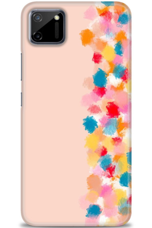 Realme C11 Kılıf HD Baskılı Kılıf - Parça Tuval