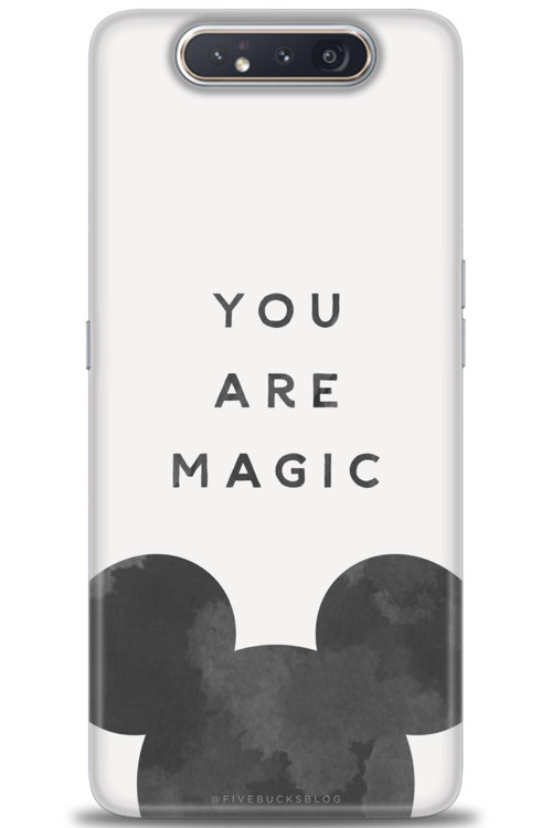 Samsung Galaxy A80 Kılıf HD Baskılı Kılıf - You Are Magic