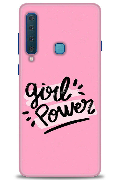Samsung Galaxy A9 2018 Kılıf HD Baskılı Kılıf - Girll Power