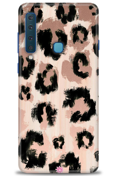 Samsung Galaxy A9 2018 Kılıf HD Baskılı Kılıf - Leopar